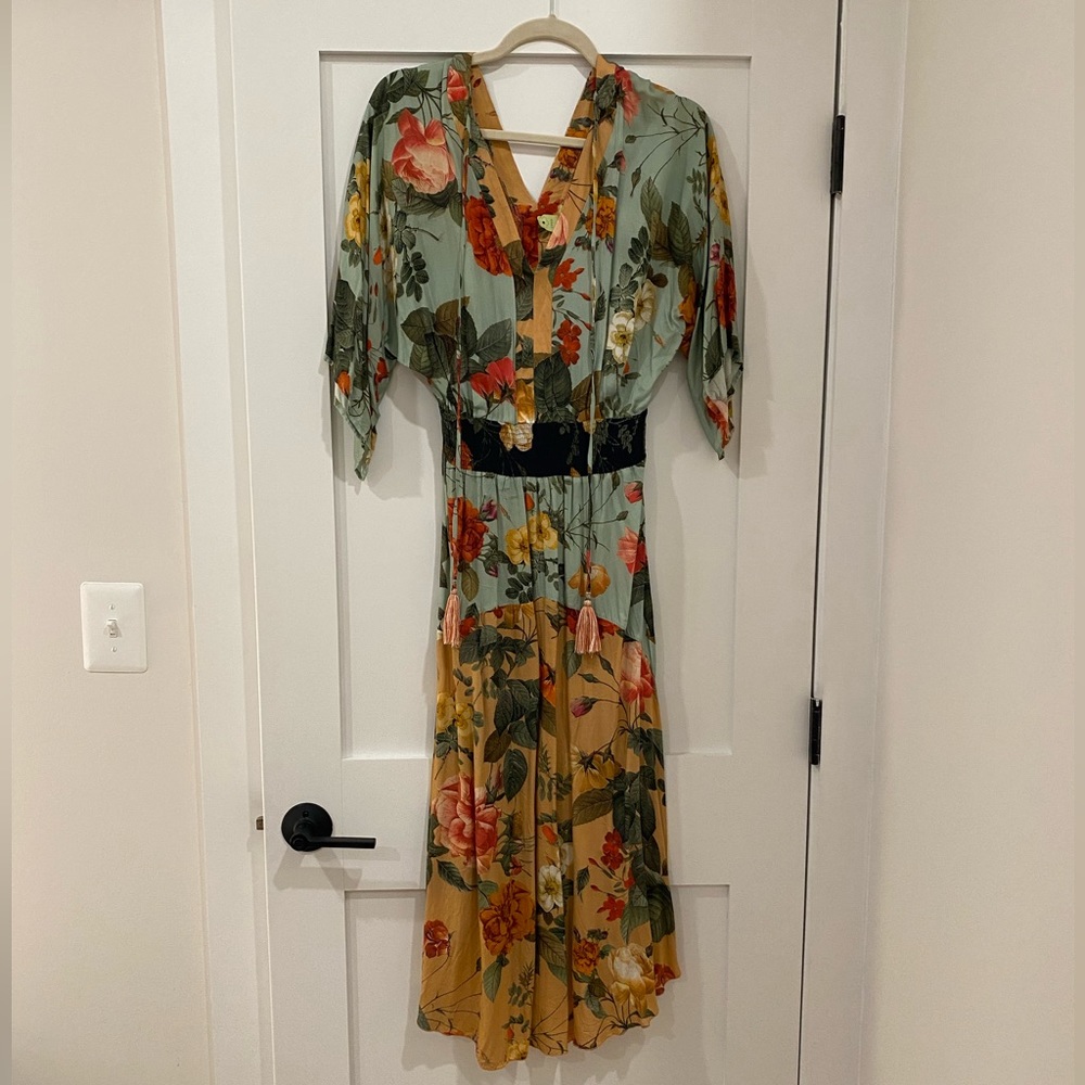 Farm Rio Patterned Maxi Dress